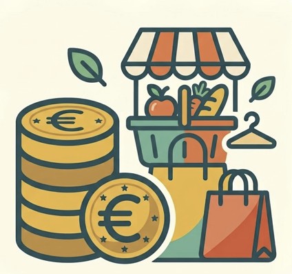 Geld - Einkaufen - Shoppen
