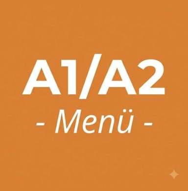 Ihr Menü für A1/A2